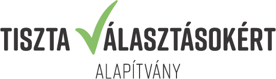 tiszta valasztasokert alapitvany logo